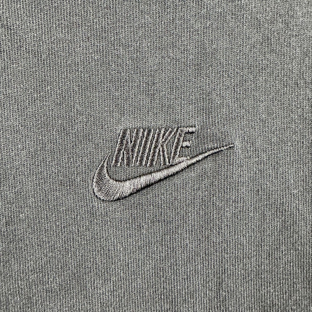 Nike T Shirt Mens L Black Sportswear Max 90 Embroidered Swoosh Short Sleeve Tee - Picture 3 of 9